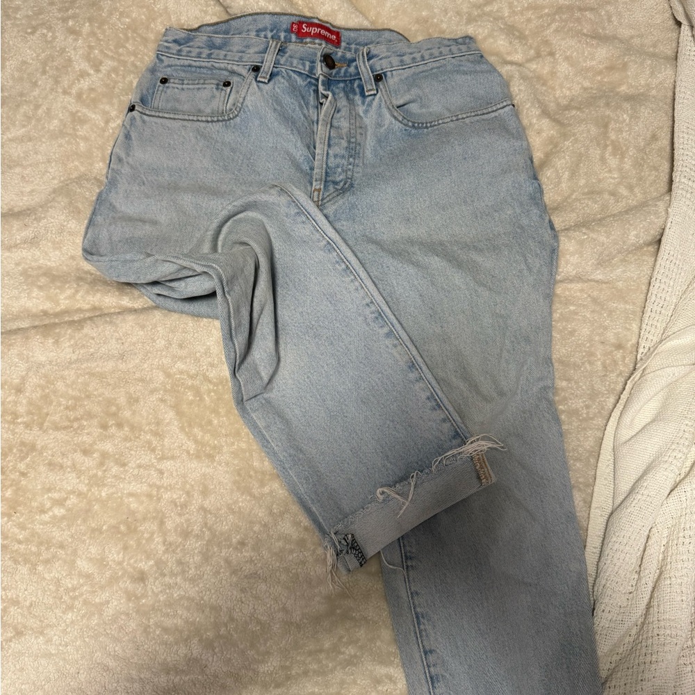 Supreme Light Blue Men's Jeans